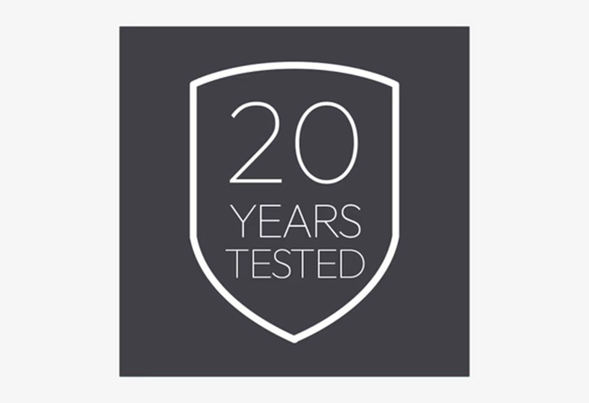 Picto 20 Years Tested.